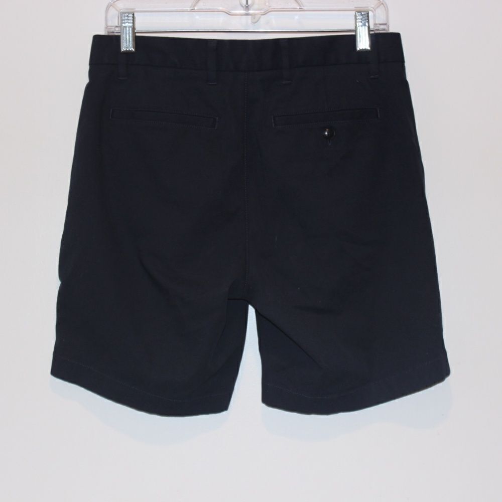NWT Everyone The 7" Slim Fit Performance Chino Navy Blue shorts Men's Size 31 - Picture 7 of 11